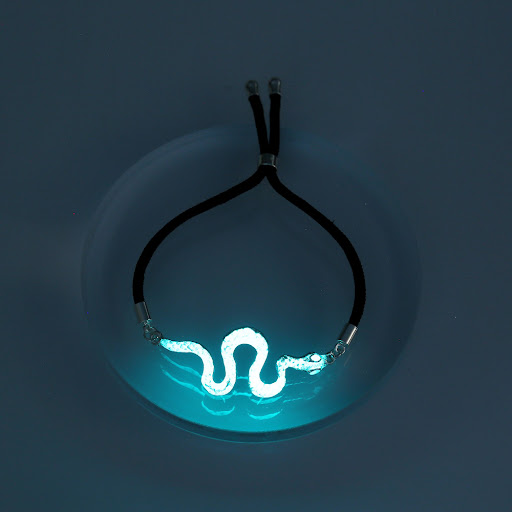 Title 3, Cute Animal Snake-shaped Luminous Glow Mens Fr...