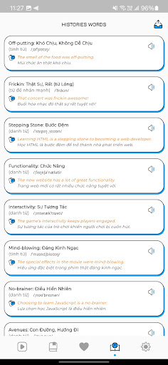 Screenshot WordWise