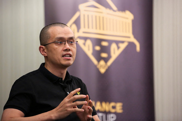 Binance CEO Zhao Changpeng at an event in Athens, Greece, November 25 2022. Picture: COSTAS BALTAS/ REUTERS