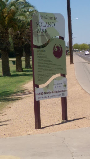 solano park southeast entrance