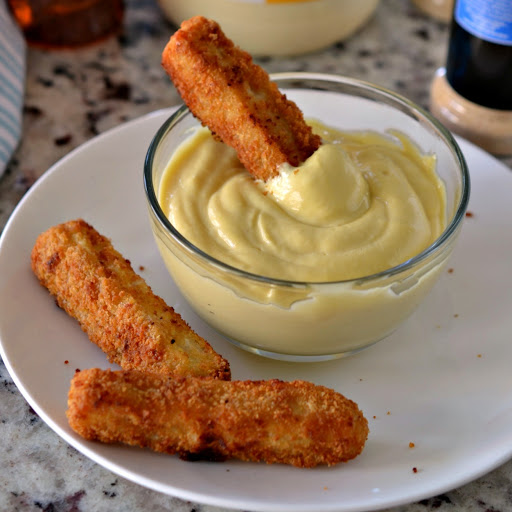 Creamy Honey Mustard Sauce is one of my favorite dipping sauces and toppings for sandwiches and wraps. 