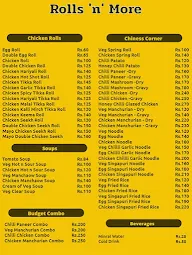 Rolls N More menu 2