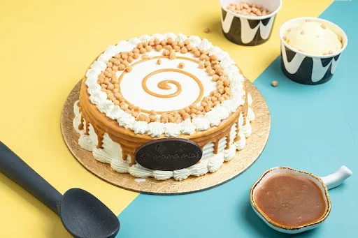 Italian Butterscotch Ice Cream Cake [600 Gms]