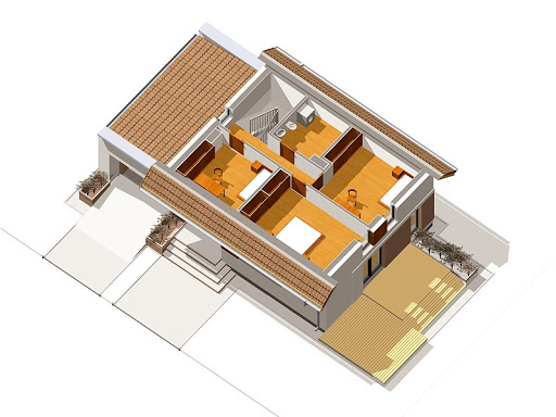 Jagoda 3 - Rzut poddasza 3D