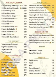 Raju's Kitchen menu 1