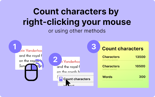 Character counter