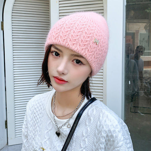 Title 6, Womens Knitted Outdoor Warm Wool Hat In Autumn...