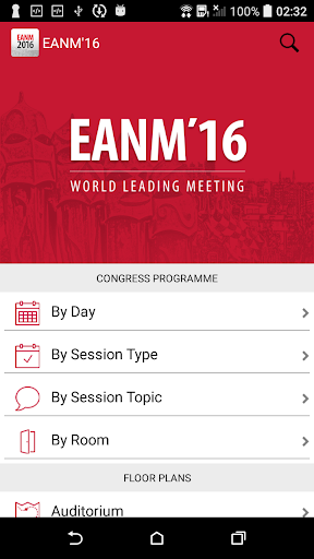 EANM'16 Congress App