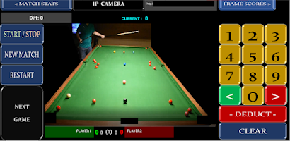 Snooker Scoreboard Screenshot