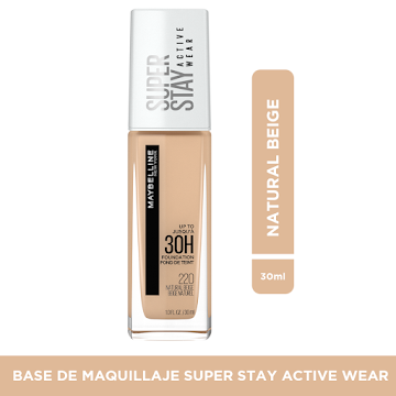 Base Maybelline Superstay Full Coverage Natural Beige x 30 ml  