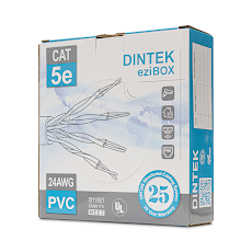 Cáp RJ 45 Dintek cat 5 (1 mét)