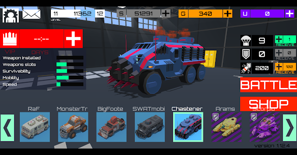 BATTLE CARS MOD (Unlimited Money) 3