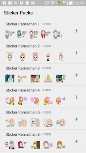 Stiker Muslimah Ramadhan(圖1)-速報App
