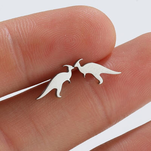 Title 8, Womens Mini Animal Stainless Steel Dinosaur St...