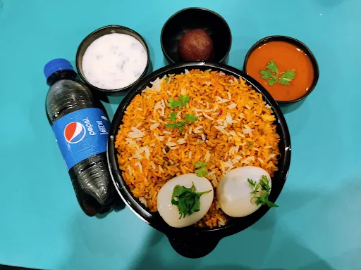 Egg Desi Ghee Roast Biryani