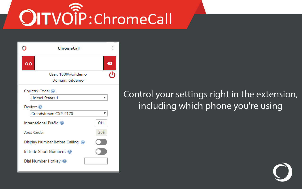 ChromeCall Preview image 3