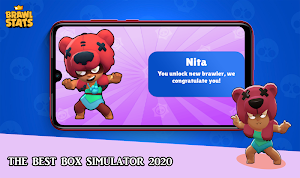 Box Simulator For Brawl Stars Win Heroes And Gems - brawl stars iris tara sexy