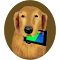 Imagem do logotipo de Golden Retriever