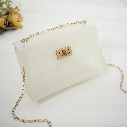 Title 11, Bolsa cosmética laser transparente jelly bag, i...