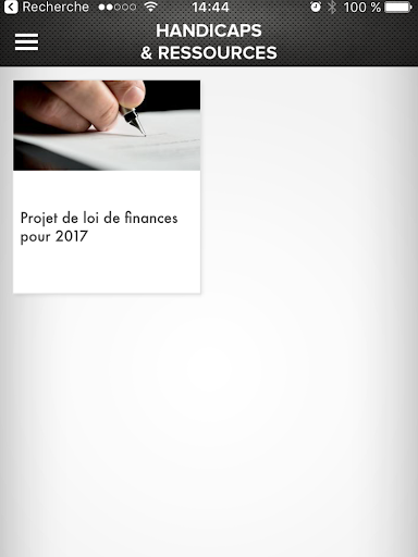 Handicaps & ressources 1.0 screenshots 2