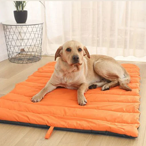 Portable Pet Mat Cat and Dog Mat Outdoor Waterproof Dog Beds for with Storage Carry Bag Cat Pad Washable Bed Mat Clean P