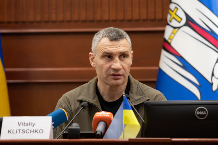 Mayor Vitalii Klitschko is pictured in Kyiv, Ukraine, in this June 2 2022 file photo. Picture: GETTY IMAGES/GLOBAL IMAGES/OLEKSII SAMSONOV