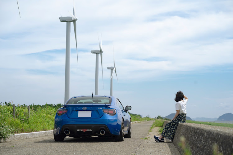 BRZの86BRZ・梅雨明け間近・ドライブ・伊良湖・風車に関するカスタム事例の投稿画像1枚目