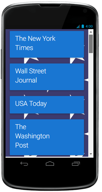 US Newspapers Screen 1