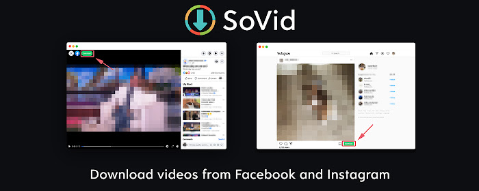 SoVid: Social Video Downloader marquee promo image