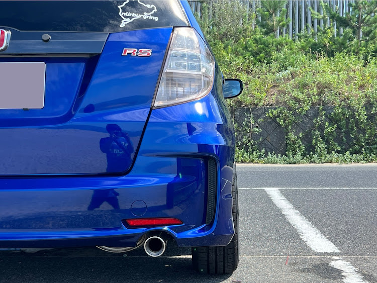 フィットの悪魔のフィット・洗車・台風の爪痕・いつもイイね＆コメントありがとうございます😆に関するカスタム事例の投稿画像8枚目