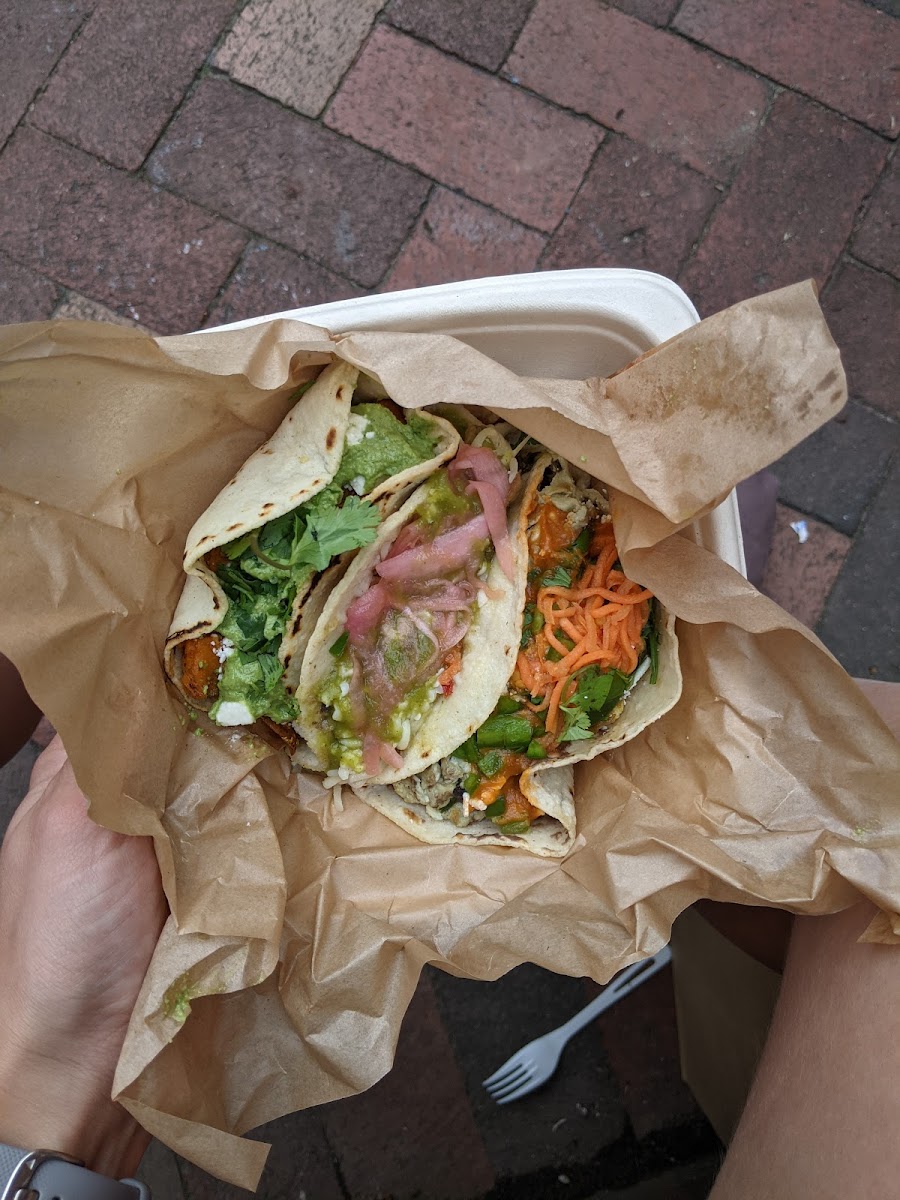 Gluten-Free Tacos at Chaia Georgetown