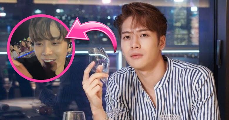 GOT7's Jackson Wang Doesn't Let The Rain Stop Him From Seeing Fans