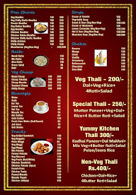 Yummy Kitchen menu 3