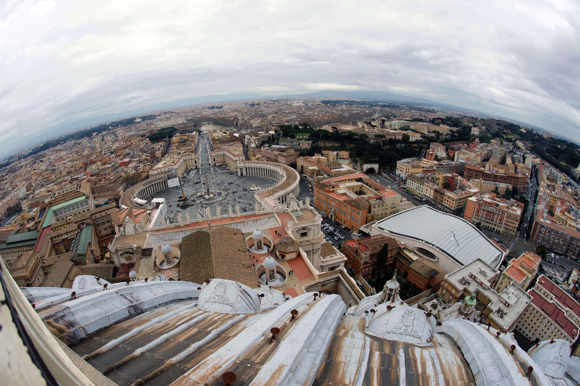 Roma Vista Dalla Cupola di San Pietro di cesare carusio