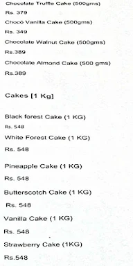 Flora Cake menu 4