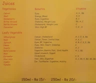 Organic Vegan Fresh Juices menu 8