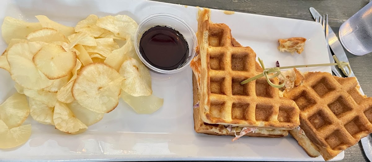 Gluten-Free Waffles at Festal Paleo Cafe