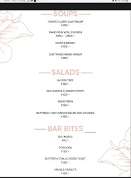 Butterfly High menu 4