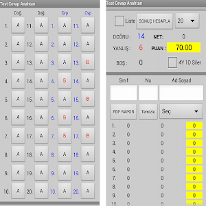 Download Test Cevap Anahtarı, Test Çözme For PC Windows and Mac