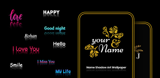 Name Shadow Art Wallpaper : Name Art Photo Editor