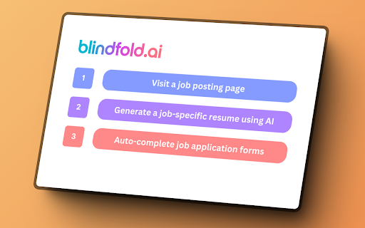 blindfold.ai - targeted resumes using AI