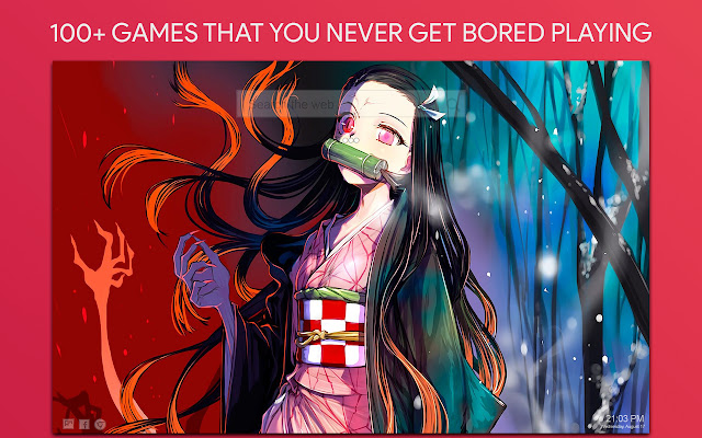 Nezuko Kamado Wallpaper HD Custom New Tab