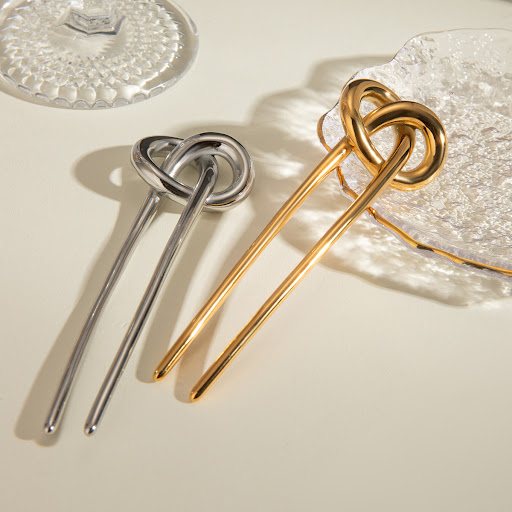 Title 5, European and American Hair Clasp, Simple Tie Up...