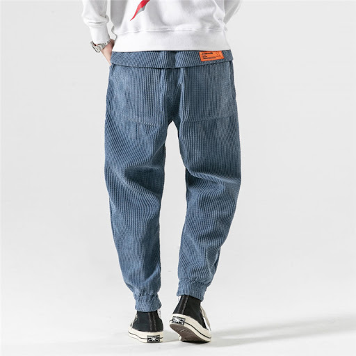 Title 5, Blue corduroy trousers