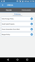 CREDA-CG State Renewable Energ Screenshot