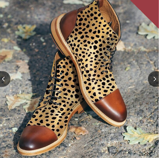 Title 3, Spring Low Heel Front Lace Up Low Tube Martin B...