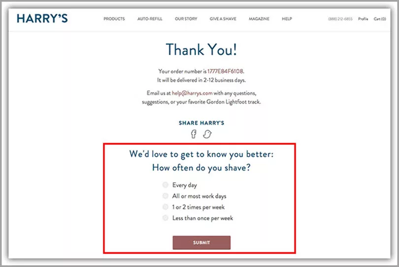 17 Thank You Page Examples to Maximize Conversions 2