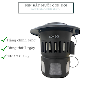 Đèn Bắt Muỗi Con Dơi Model Cn06 Loại Quạt Hút - Chống Nước