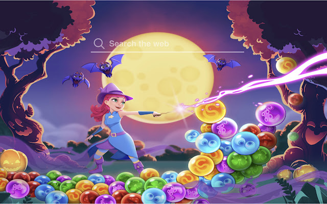 Game Theme: BUBBLE WITCH 3