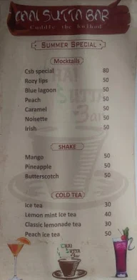 Chai Sutta Bar menu 3